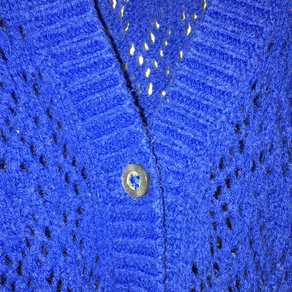 Hollister crochet cardigan sweater NOWT💙 - Picture 3 of 6